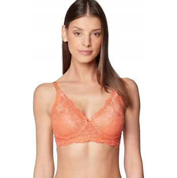 Podprsenka Měkká podprsenka bez kostic oranžová Triumph Amourette Charm N03 70F