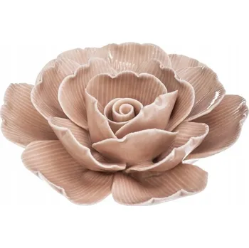 Obraz KERAMICKÁ KVĚTINA SVĚTLE RŮŽOVÁ Ø 10 CM PRO DEKORACI INTERIÉRU OBÝVACÍHO POKOJE LOŽNICE