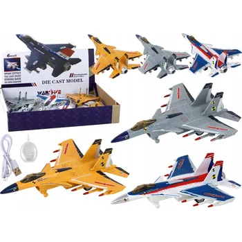 autíčko Letadlo s pohonem Stíhačka Mix Pára Speciální efekty