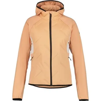 Dámská bunda na běžky Rukka MELTA HOOD 42 Lososová, Bílá, Černá
