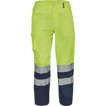 Pracovní obuv Cerva Burgos Pánské HI-VIS pracovní kalhoty 03520010 žlutá/navy 52