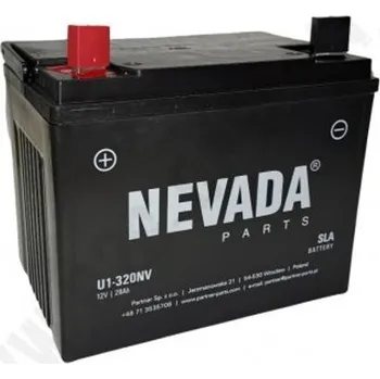 Autobaterie Bezúdržbová baterie NEVADA 28Ah/12V L+ (+pól vlevo)