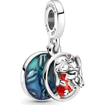 Náramek PANDORA DISNEY Lilo & Stitch 799383C01 (Ag 925/1000, 3,6 g)