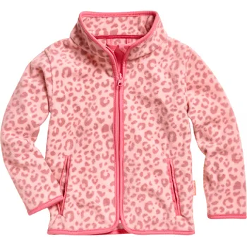 Chlapecká mikina Dětská fleecová mikina Playshoes Leopard Rosa 128