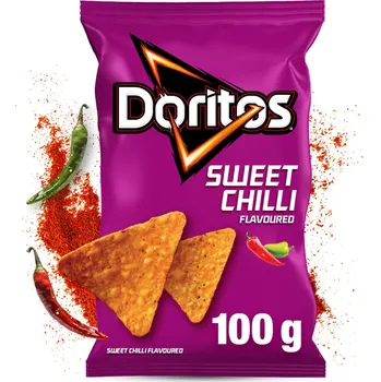 Chips Doritos Kukuřičné Chipsy s příchutí sladkého chilli 100 g
