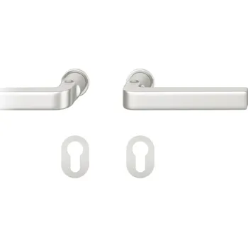 Dveřní kování FSB 15 1004 Plug-in Eloxovaný hliník, Cylindrická vložka