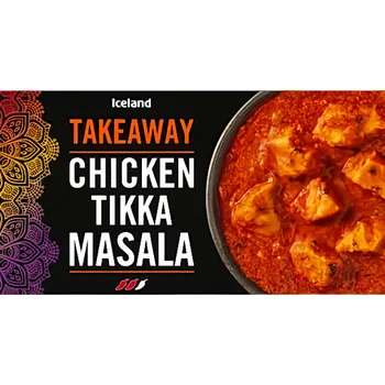 Hotové jídlo Iceland Kuřecí Tikka Masala 375g