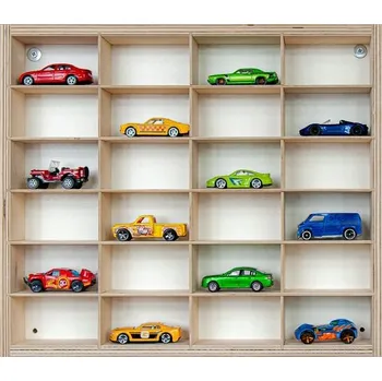 police Police, Organizér na Figurky / Autíčka - 24 ks, béžová