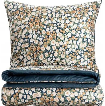 Povlečení Povlečení ALLISON z mikrovlákna s květinovým vzorem 160x200 + 2*70x80 cm HOMLA