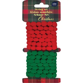 Set školních potřeb Sznurek dekor. BN 2x1 m Christmas Interdruk B/C