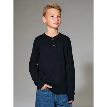 Chlapecká mikina Sinsay - Bavlněná halenka - námořnická modrá - 029GA-59X - 029GA-59X-152