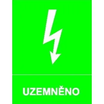 SDR.A - A5F - Pozor! Elektrické zařízení/Hlavní vypínač/Vypni v nebezpečí!/Nehas vodou