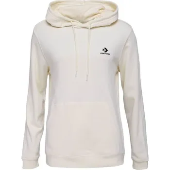 Pánská mikina Unisex mikina Converse STANDARD UNI FIT STAR CHEV EMB M Bílá, Černá