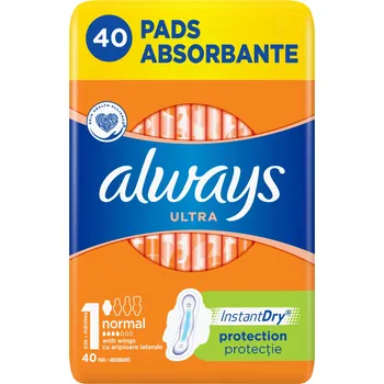 Menstruační vložka Hygienické vložky Always s křidélky 40 ks