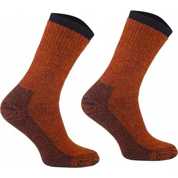 Ponožky do poloviny lýtka Comodo oranžové, velikost vel.