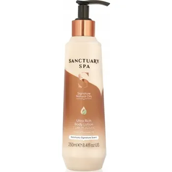 Tělový krém Sanctuary Spa Signature Natural Oils Intenzivně Hydratační Tělové Mléko 250 ml