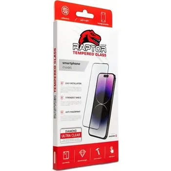 Pouzdro na mobilní telefon Swissten Raptor 3D sklo iPhone 16e – černé 8595217492691 (Ochranné tvrzené sklo Swissten Raptor Diamond Ultra Clear 3D pro Apple iPhone 16e – černé, antibakteriální a case friendly)