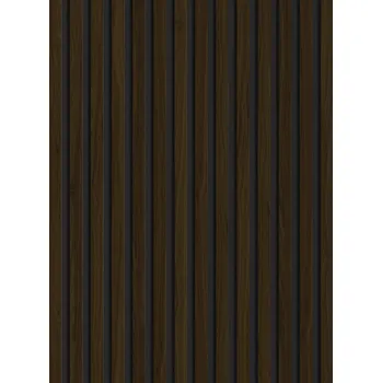 Obklad Mexen Lam-F akustické stěnové lamely 275 x 31,5 cm, plsť 6 mm, Wenge - S105-275317-2812-071 Lamely