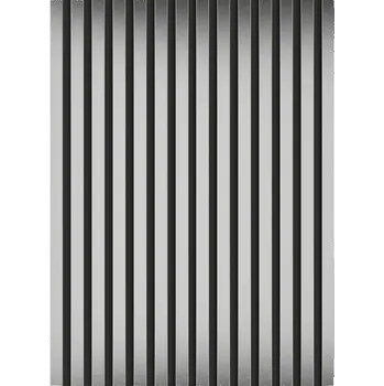 Obklad Mexen Lam-B vzorek nástěnných lamel, HDF deska 4 mm, Stříbrná - S100-056-S Lamely