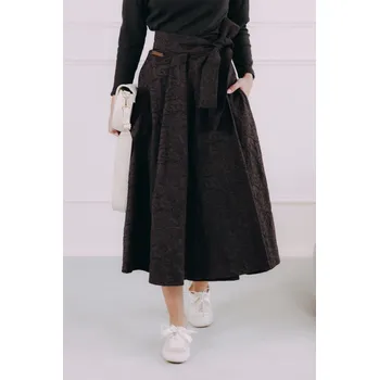 Dámská sukně Sukně Mawe Brown Jacquard, L