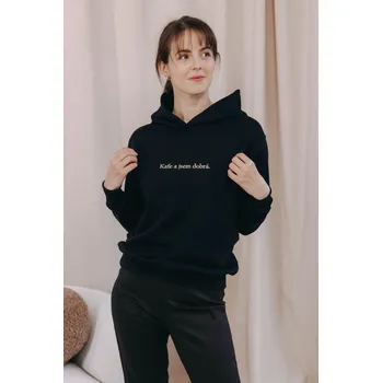 Dámská mikina Mikina Iff Black Kafe A Jsem Dobrá, XS