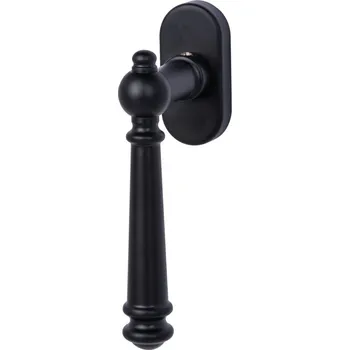 Okenní klika Okenní klika Mount Everest, matná černá 7 x 7 x 35 mm