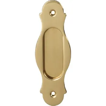 Dveřní kování Mušle pro posuvné dveře Südmetall Nr.4 antik šedá