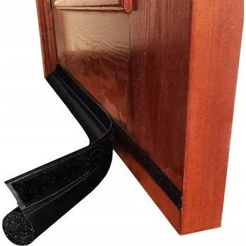 Těsnící lišta do dveří 0551 černá 96 cm
