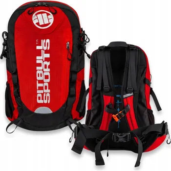 Batoh Pitbull 30L červený