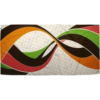 Osuška Sablio Ručník Retro abstrakce - 30x50 cm