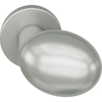 Dveřní kování Dveřní koule pevná FSB ASL 23 0804 Eloxovaný hliník, Montáž jednostranně