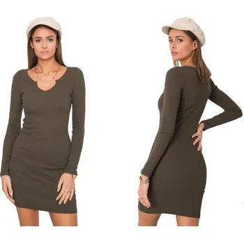 Dámské šaty Ležérní pletené šaty Rue Paris velikost M