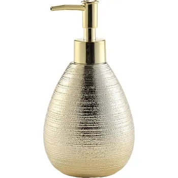 Dávkovač mýdla Ruční dávkovač mýdla stojací Douceur d'intérieur 450 ml žlutý