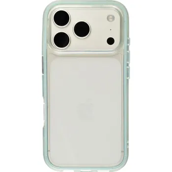 Pouzdro na mobilní telefon Tvrzený kryt se světle modrými okraji pro iPhone 17 Pro