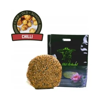 Návnadová surovina CARP OLD SCHOOL TYGŘÍ OŘECH 5KG CHILLI