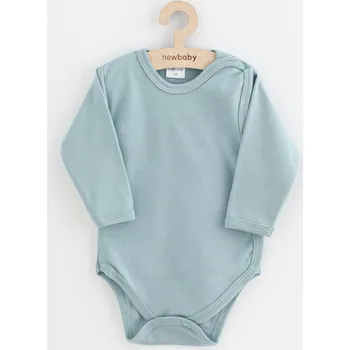 Kojenecké celorozepínací body New Baby Classic II tmavě mátové, vel. 50