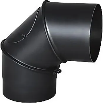 Kouřovod Koleno kouřové, nastavitelné 0–90° 120 mm