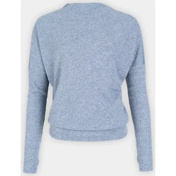 Dámský svetr SVETR S KAMÍNKY AXELLO MODRÝ 39203 Velikost: 42