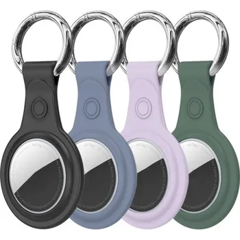 Pouzdro na mobilní telefon DUX DUCIS sada obalů s klíčenkou pro AirTag - 4 ks - barevná