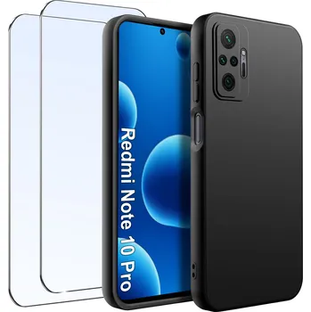 Pouzdro na mobilní telefon Zadní Kryt KrainaGSM pro Xiaomi Redmi Note 10 Pro, černý