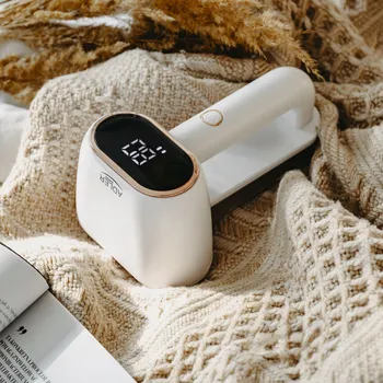 Praní a péče o prádlo ADLER AD 9622 – plastový elektrický holicí strojek na oděvy s displejem