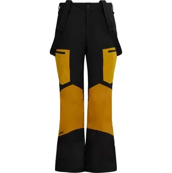 Snowboardové kalhoty Dámské lyžařské kalhoty FUNDANGO NEXARA ECO 3L M Černá, Žlutá