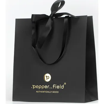 Dárková taška Luxusní dárková taška – černo-zlatá