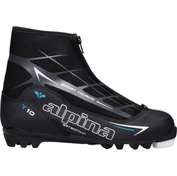 Běžkařské boty Dámská obuv na běžecké lyžování Alpina T 10 EVE 37 Černá, Tmavě šedá, Bílá