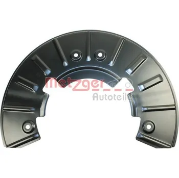 Brzdový kotouč Ochranný plech proti rozstřikování, brzdový kotouč METZGER 6115135