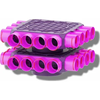 Příslušenství pro vzduchotechniku Rozdělovač dvouřadý 24x75/160, MAX-VENT