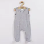 Kojenecké dupačky New Baby Classic II šedé, vel. 62 (3-6m)