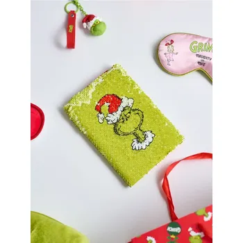 Sinsay - Zápisník velikosti A5 Grinch - neonová - 098ER-71X - 098ER-71X-ONE