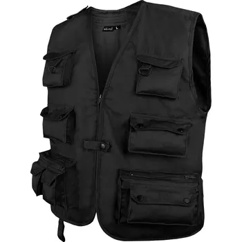 Pánská vesta MIL-TEC RYBÁŘSKÁ A LOVEČECKÁ VESTA ČERNÁ JAGD M