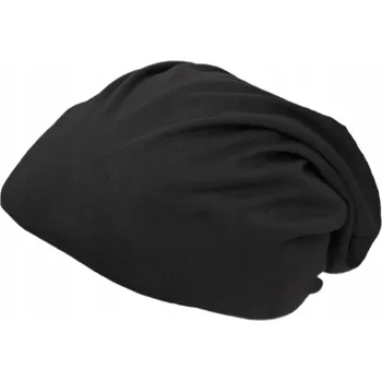 Čepice EdiSmart zimní čepice beanie černá, univerzální velikost